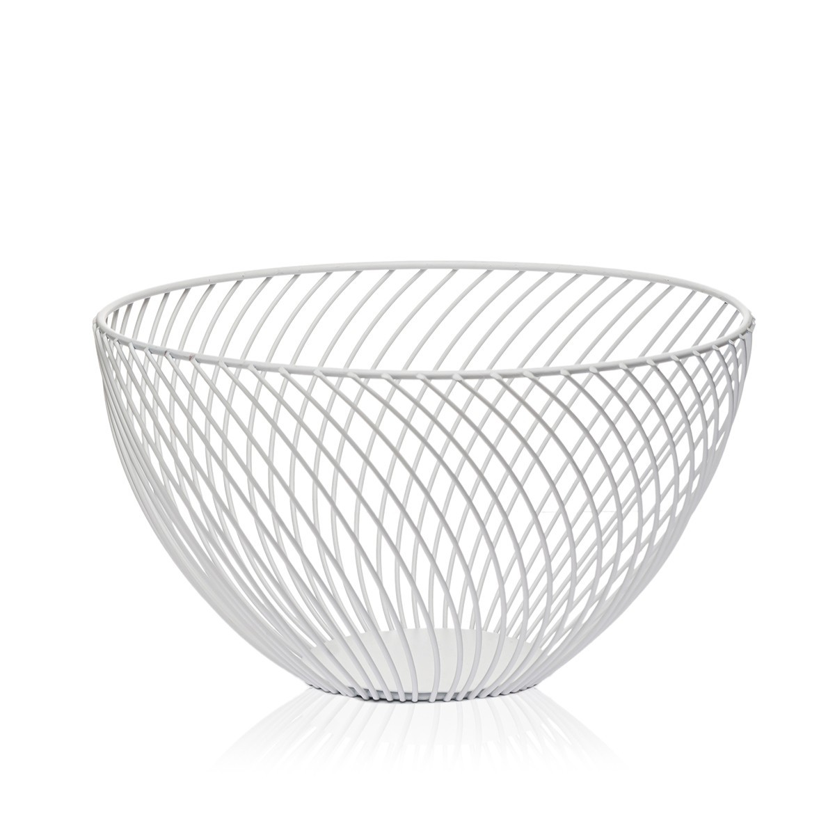 

Фруктовница Taiping Диагональ метал белая (XA1730-1)