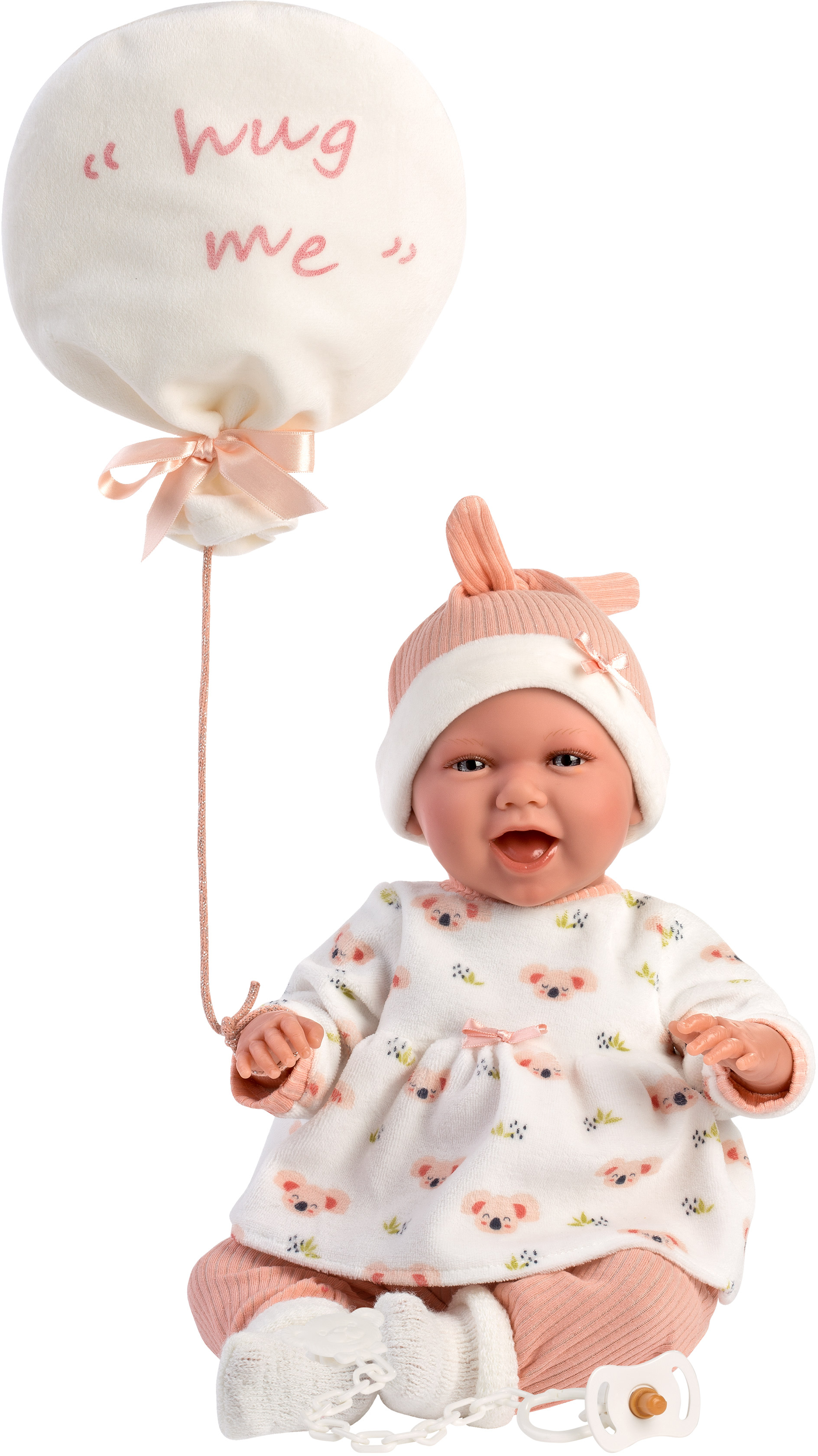 

Кукла Llorens Mimi sonrisas con globo 42 см (8426265740987)