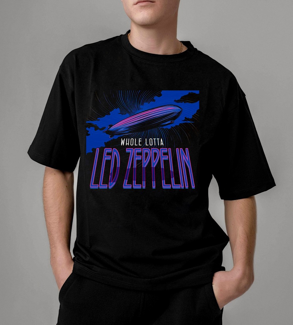 

Футболка A SHO Led Zeppelin  черный, Футболка A SHO Led Zeppelin M черный