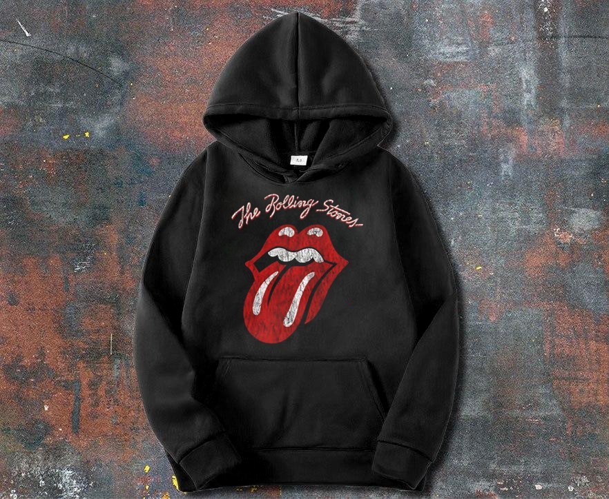 

Худи A SHO Rolling Stones с принтом  черный, Худи A SHO Rolling Stones с принтом XL черный