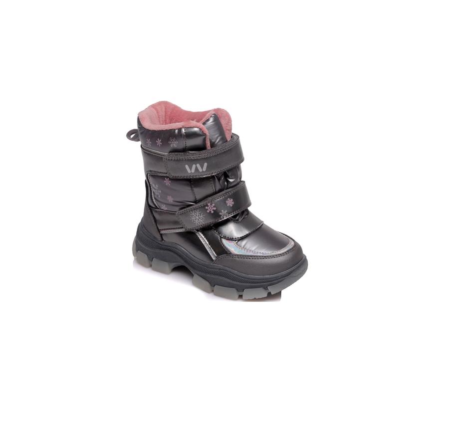 

Черевики WeeStep д6304 сірі, зимові 32