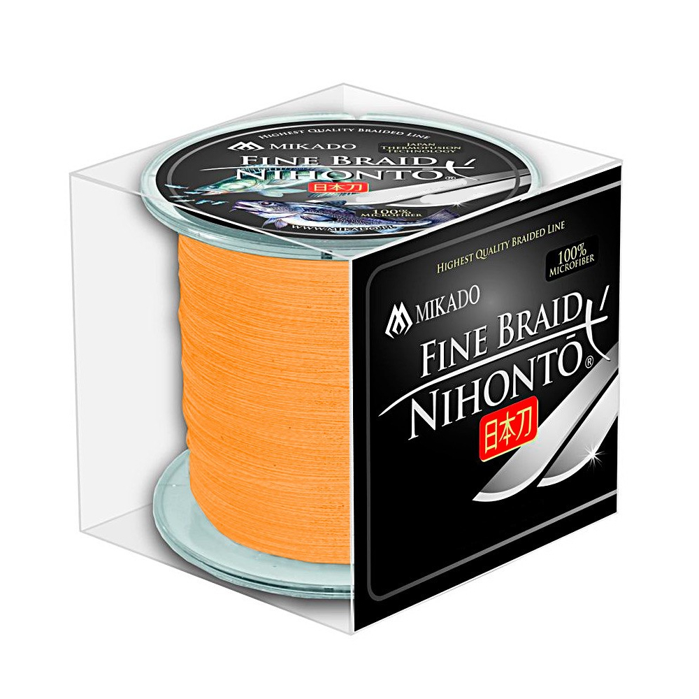 

Шнур Mikado Nihonto Fine Braid 300m 0.40mm 34.9kg orange (Z20O-040)