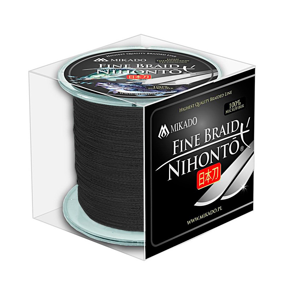 

Шнур Mikado Nihonto Fine Braid 300m 0.50mm 41.8kg black (Z20B-050)
