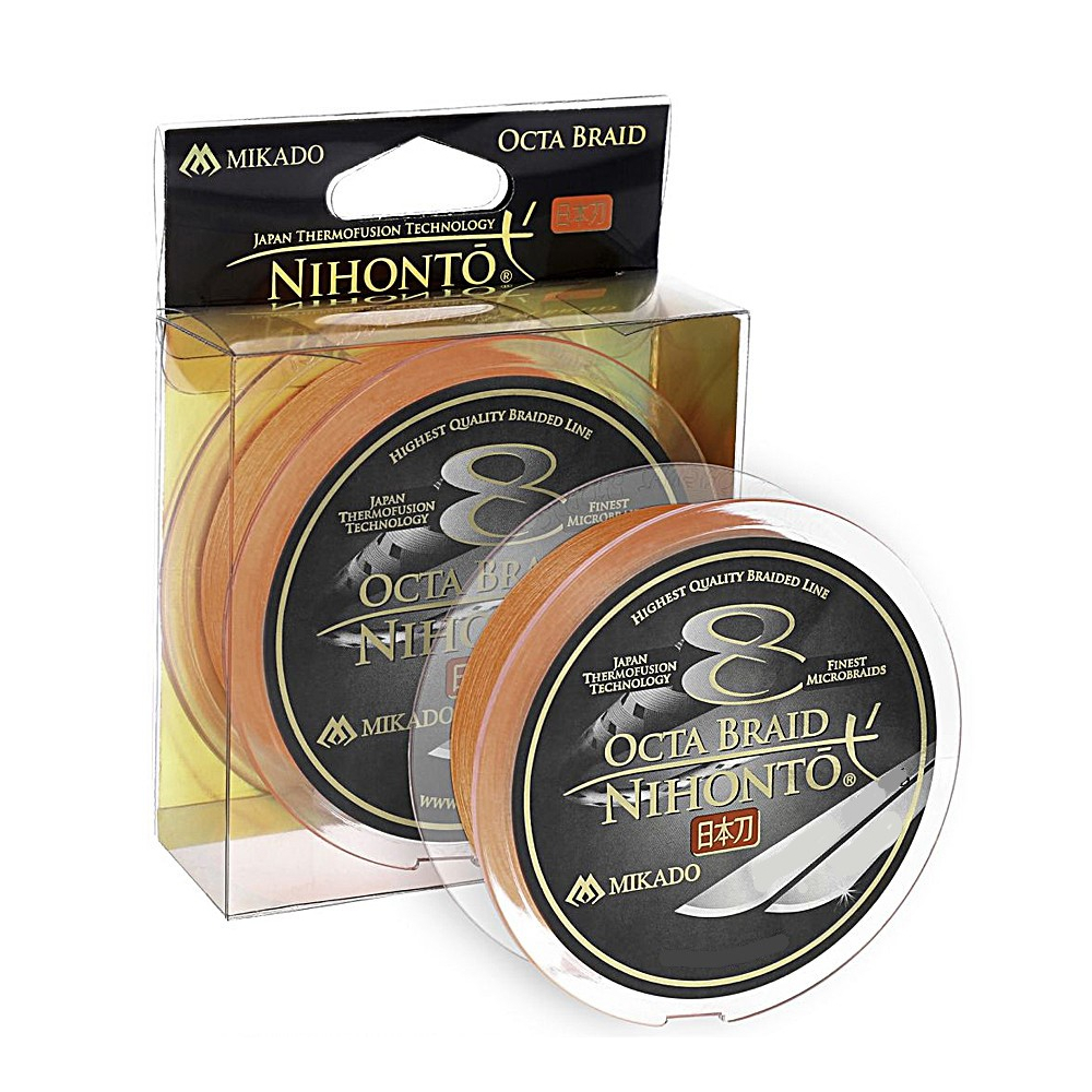 

Шнур Mikado Nihonto 8 Octa Braid 150m 0.14mm 10.15kg orange (Z24O-014)
