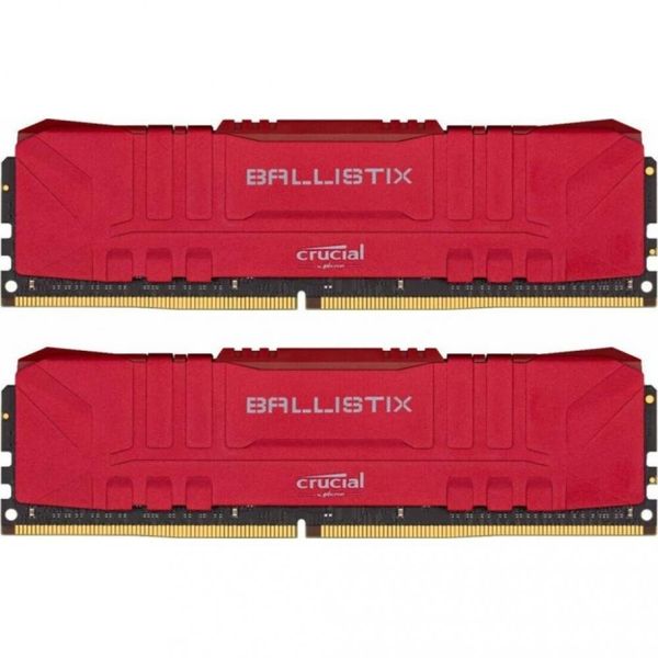 

Crucial 16 GB (2x8GB) DDR4 3200 MHz Ballistix Red (BL2K8G32C16U4R)