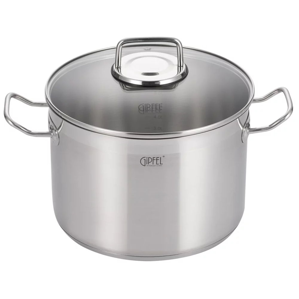

Кастрюля с крышкой Gipfel Classic 13 л 2274