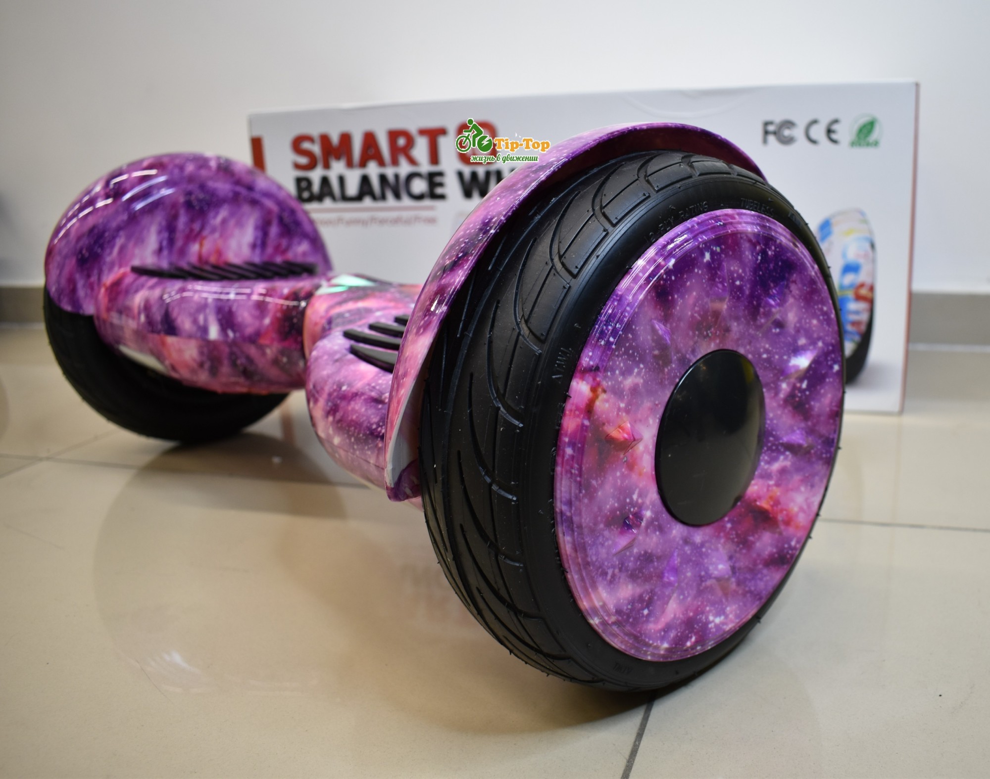 

Гироборд фиолетовый космос самобаланс 10.5 дюймов Smart Balance U20 Pro