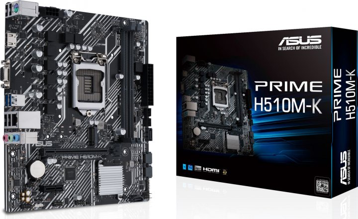 

Материнська плата ASUS PRIME H510M-K