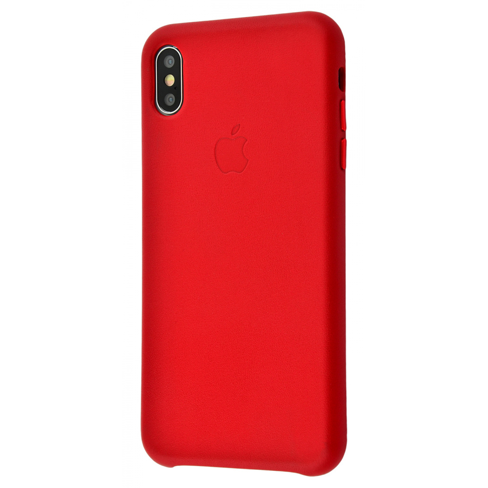 

Чехол PRC Leather case iPhone X/Xs red Красный