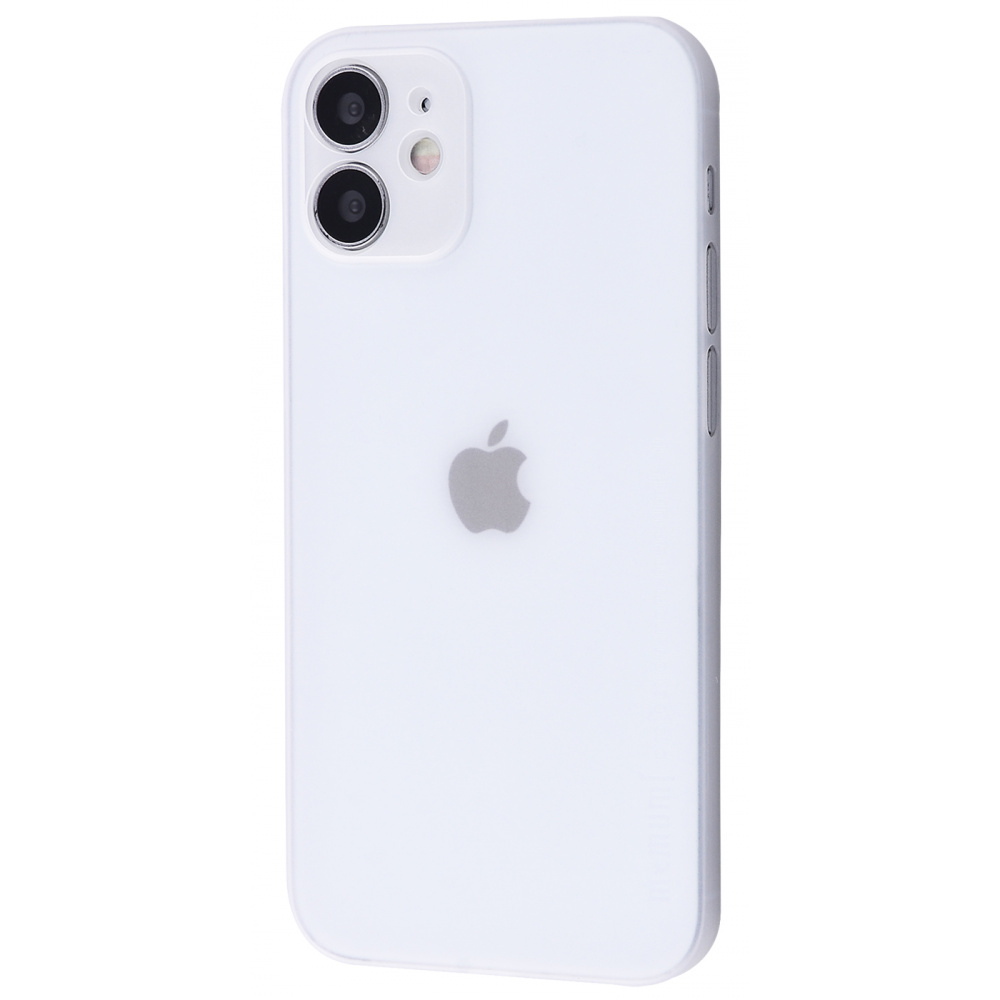 

Чехол Memumi Ultra Slim Case (PC) iPhone 12 mini white Белый