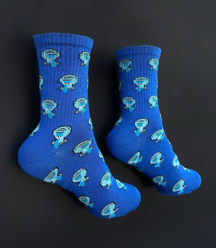 

Шкарпетки 1and1 з малюнком Сквідвард - - (S, Шкарпетки 1and1 з малюнком Сквідвард - 36-39 (S)