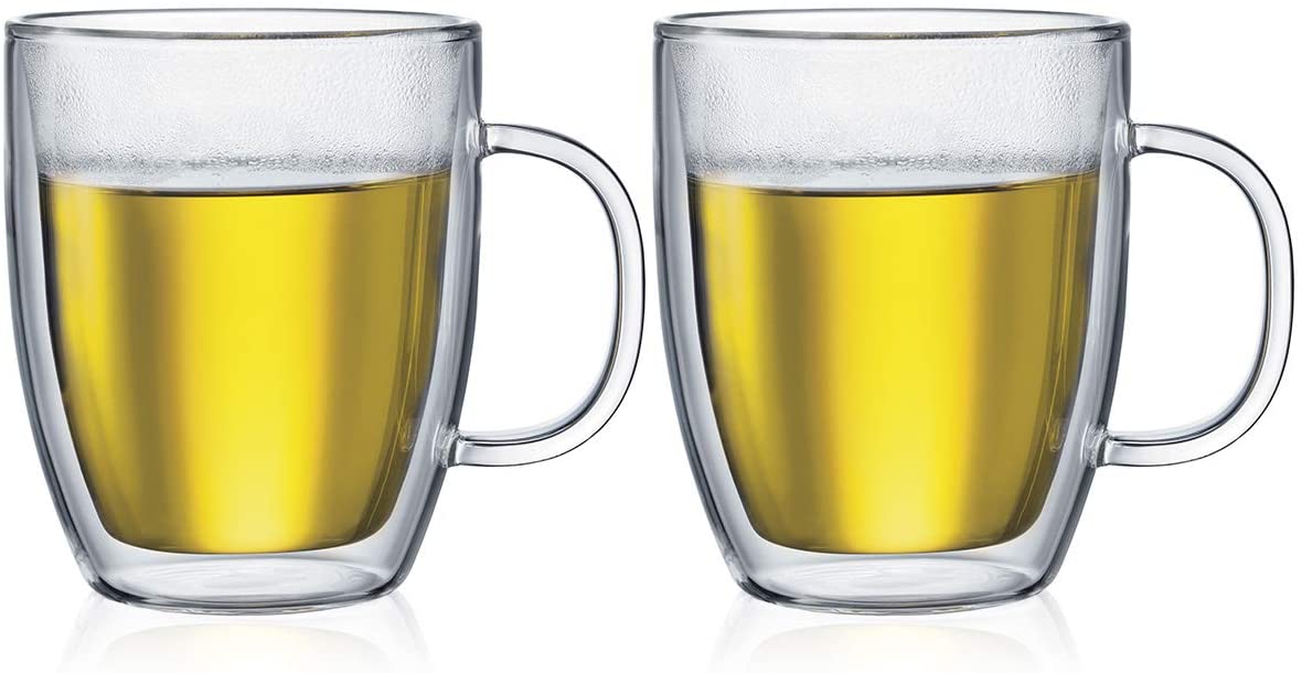 

Набор чашек с двойными стенками 0,45л 2 шт Bodum 10606-10 BISTRO