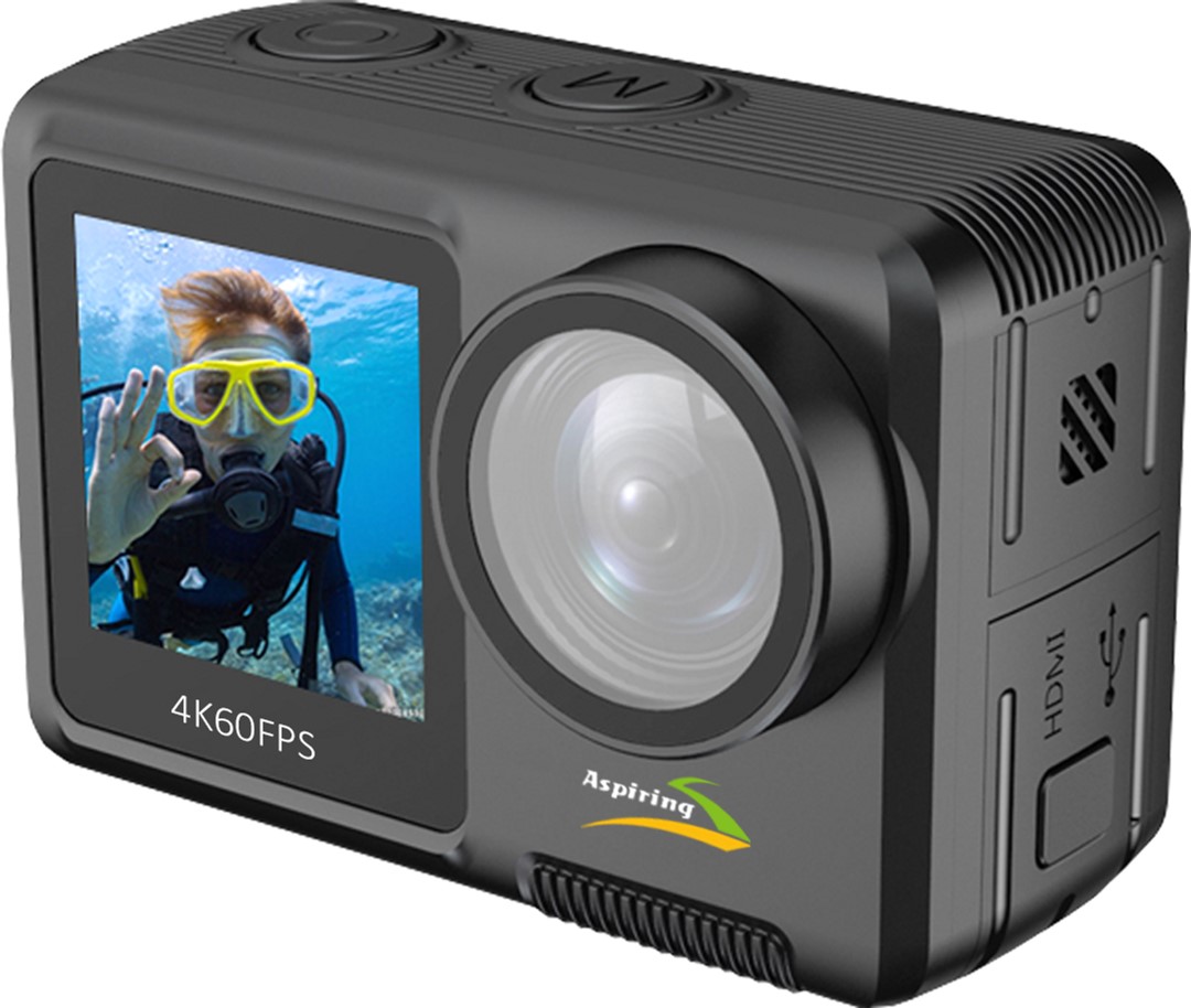 

Відеокамера Aspiring Repeat 4 Ultra HD 4K Dual Screen