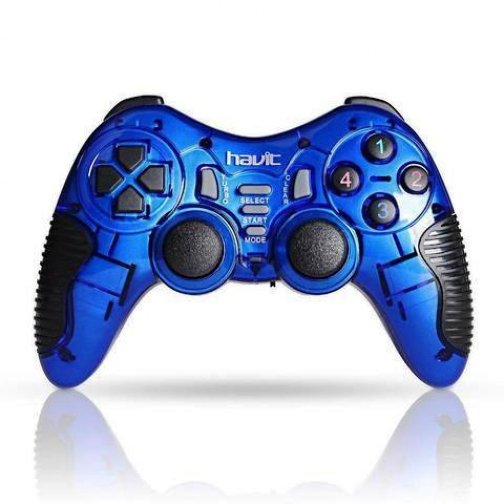 

Джойстик HAVIT HV-G89W USB+PS2+PS3 Wireless Blue