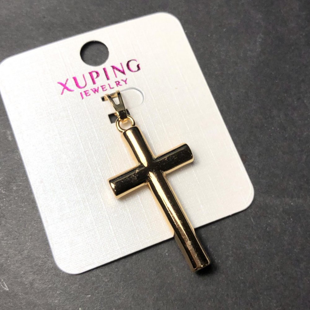 

Кулон Крест Xuping Позолота 18К 44х37х19мм+-, ida27022