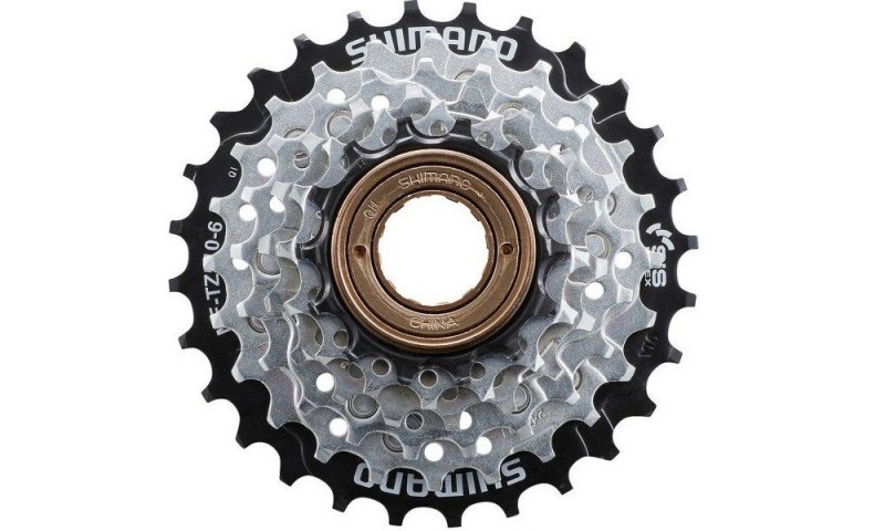 

Звезды задние с трещеткой Shimano MF-TZ510-6, 14-28, 6-зв.