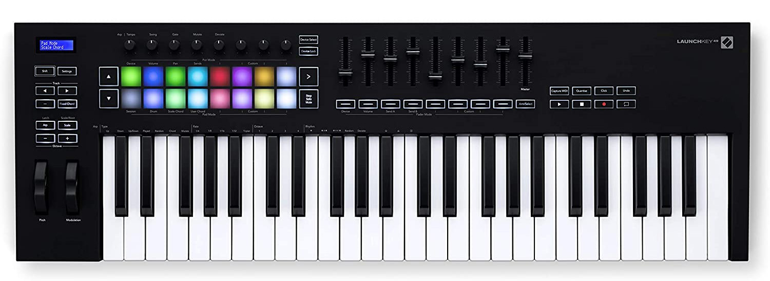 

MIDI Клавиатура Novation Launchkey 49 MK3