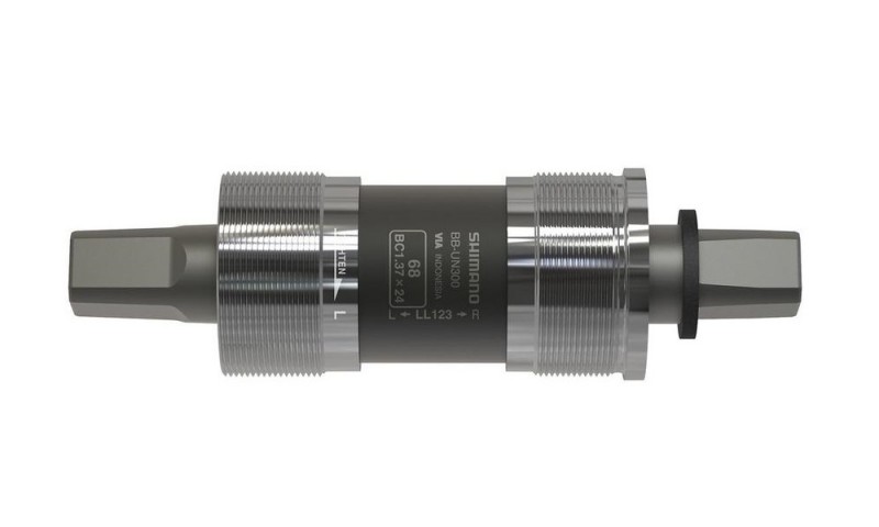 

Каретка Shimano BB-UN300 BSA 68x122.5 мм (123 мм), 1.37x24, без болтов