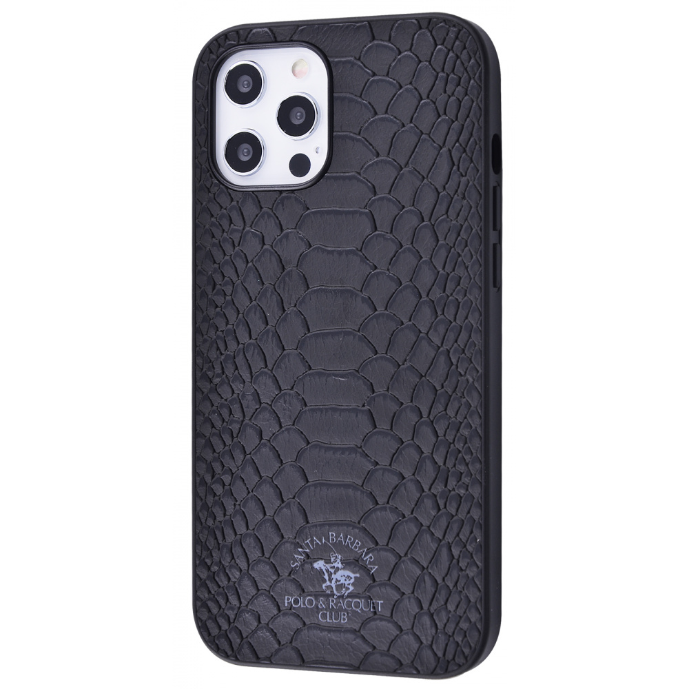 

Чехол Polo Knight iPhone 12 Pro Max black Черный