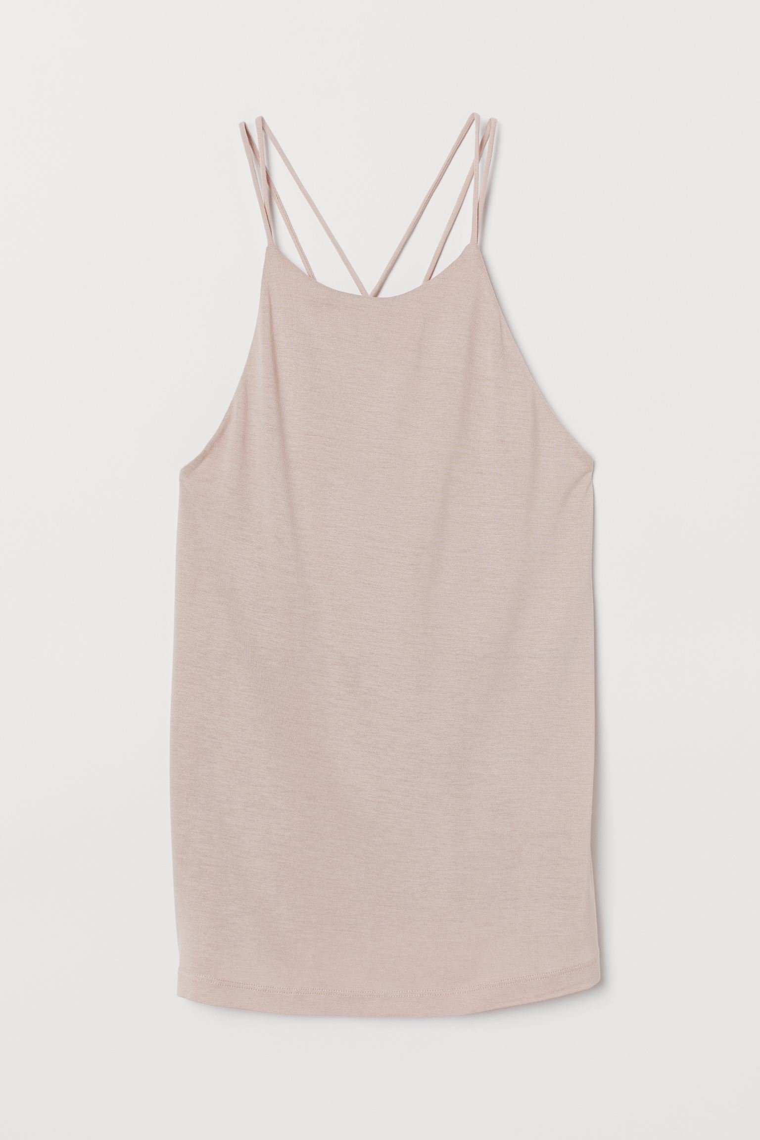 

Майка H&  пудровый 911769434, Майка H&M M пудровый 911769434