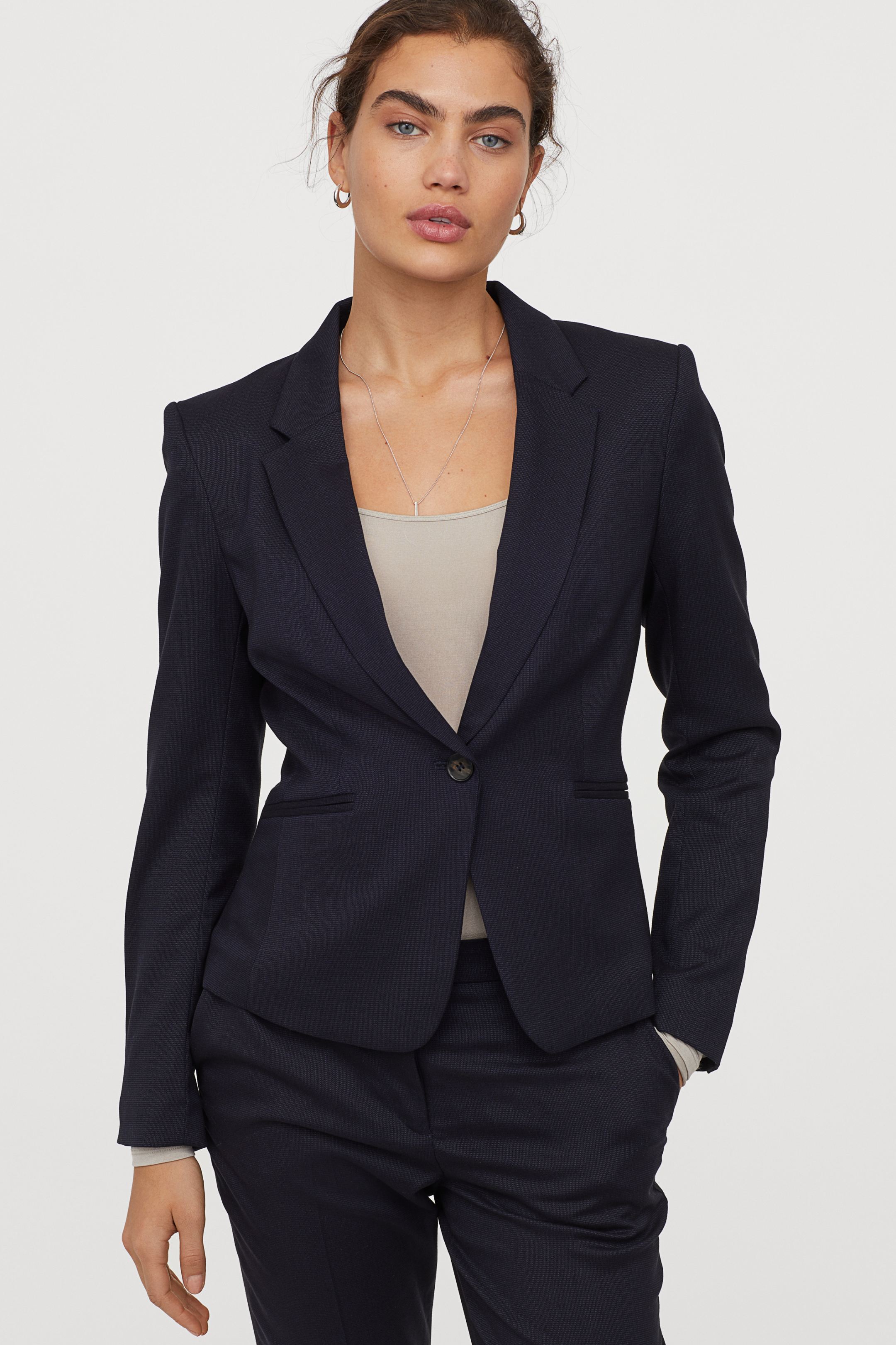 

Пиджак H&M  темно синий 5686019, Пиджак H&M 34 темно синий 5686019