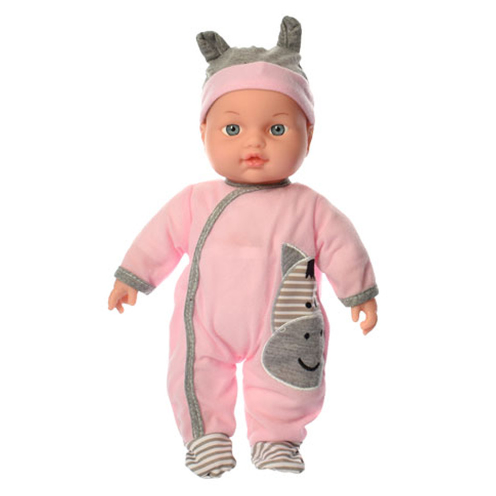 

Кукла пупс мягкая (Зебра Розовый) 580-Q-T-2(Light-Pink)