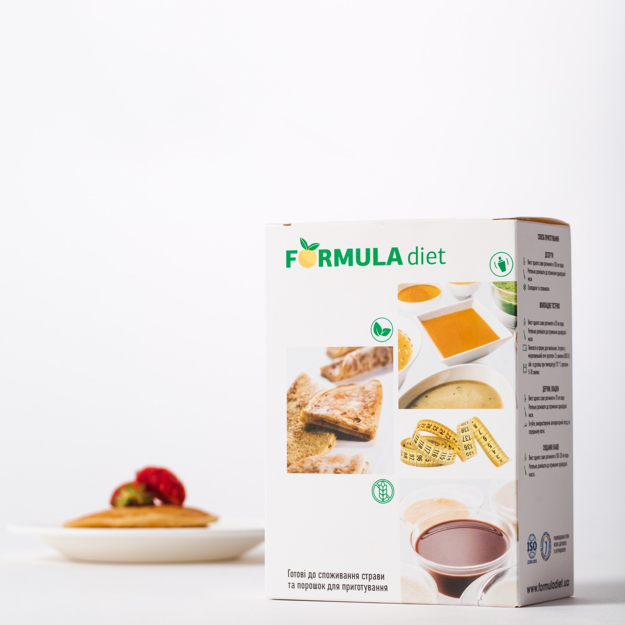 

Оладьи FORMULA diet с высоким содержанием белка для кето диеты 7 саше/25г