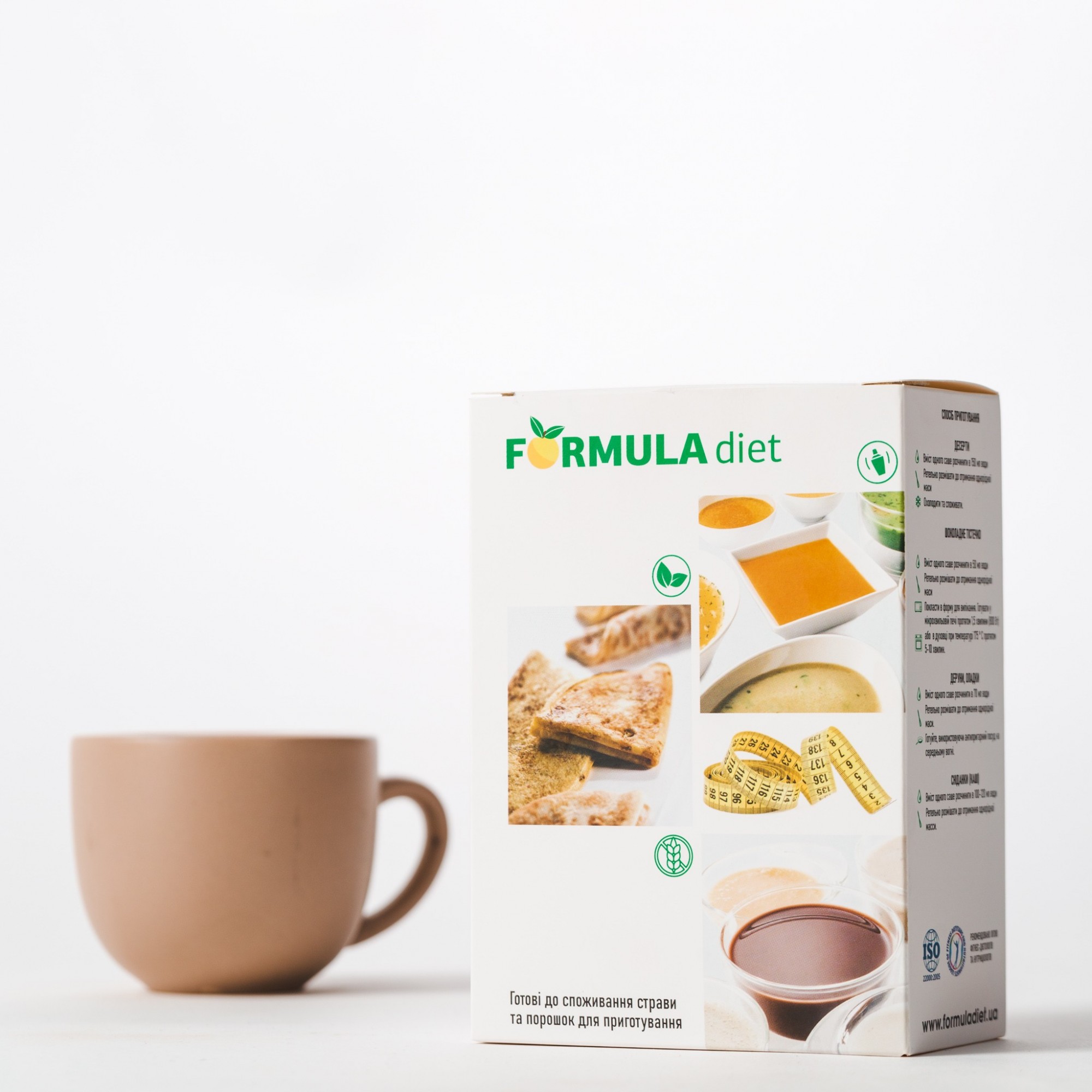 

Набор высокобелковых горячих напитков FORMULA diet для кето диеты 7 саше/25г