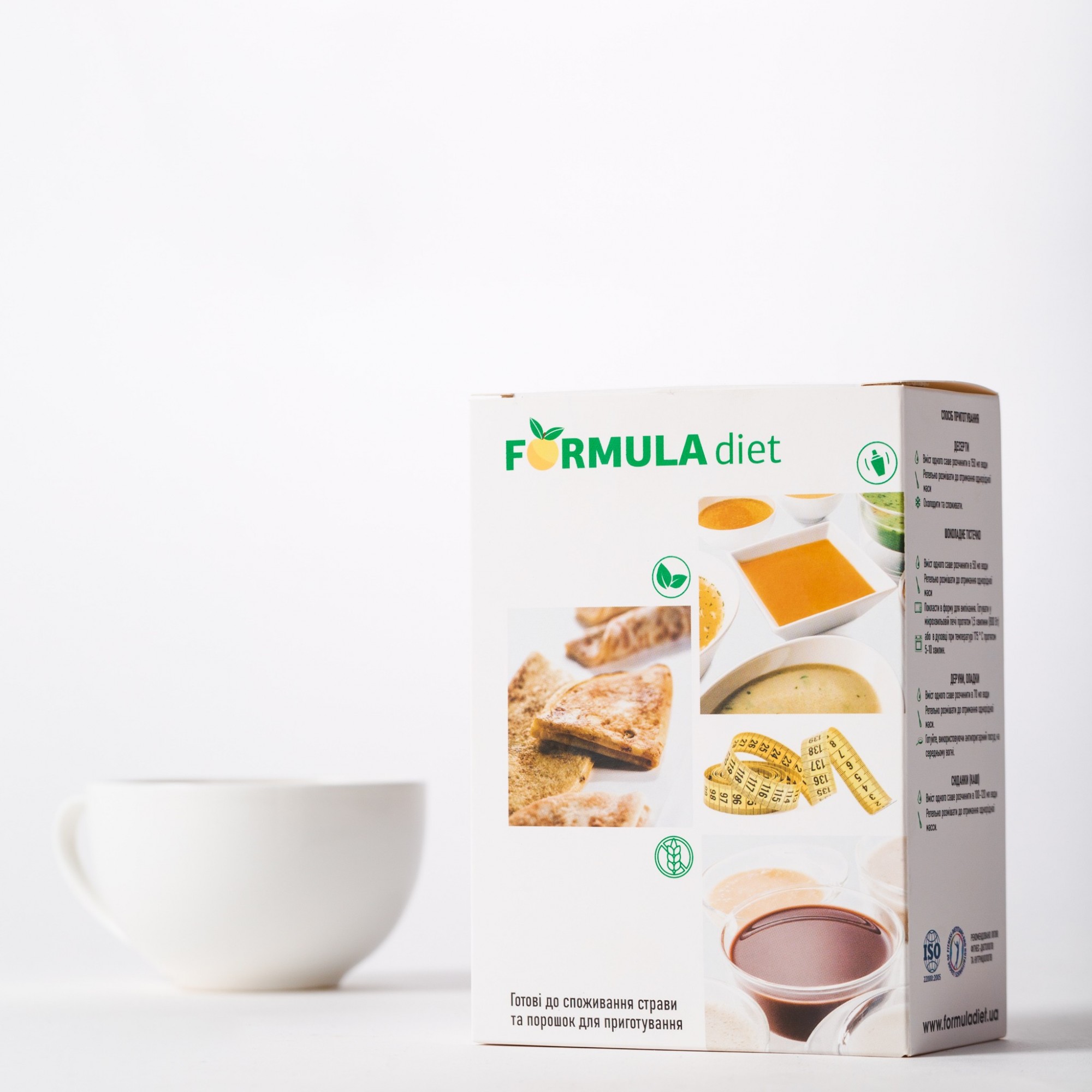

Высокобелковый напиток FORMULA diet с вкусом капучино для кето диеты 7 саше/25г