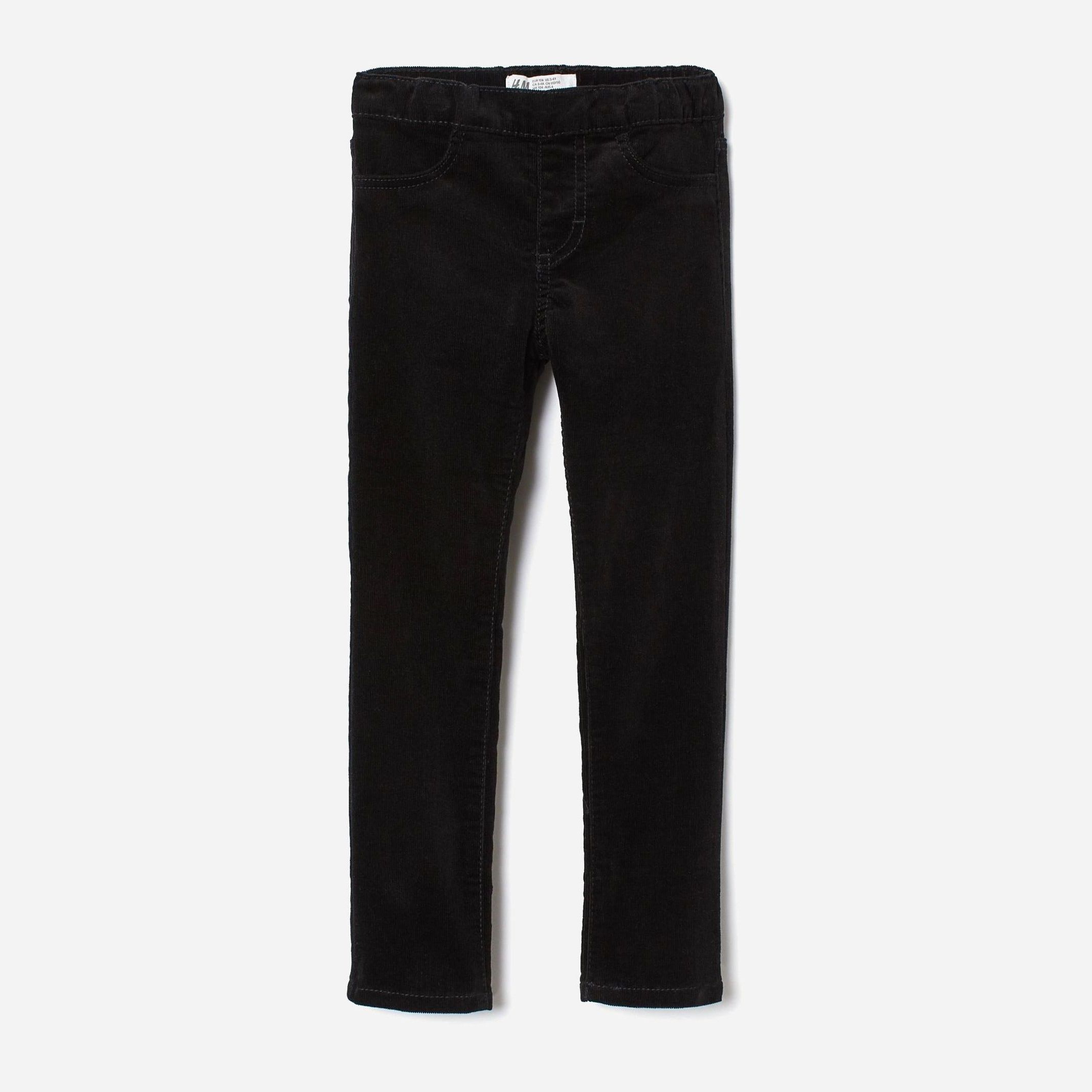 

Брюки вельветовые H&M 2010-7556110 98 см Черные