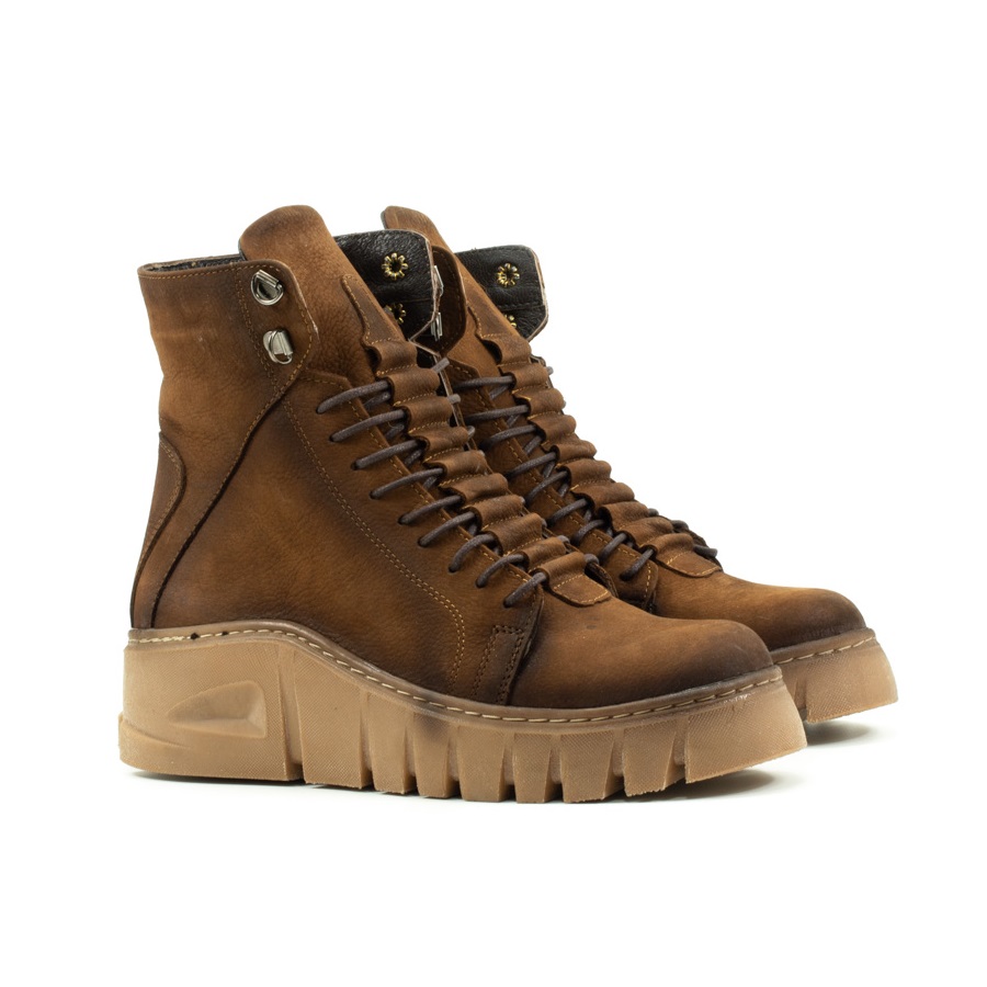 

Ботинки комфорт Pomp Shoes 0047-1960-Brown 40 размер