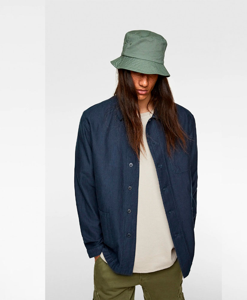 

Сорочка ZARA 35959  Темно-синій, Сорочка ZARA 35959 S Темно-синій