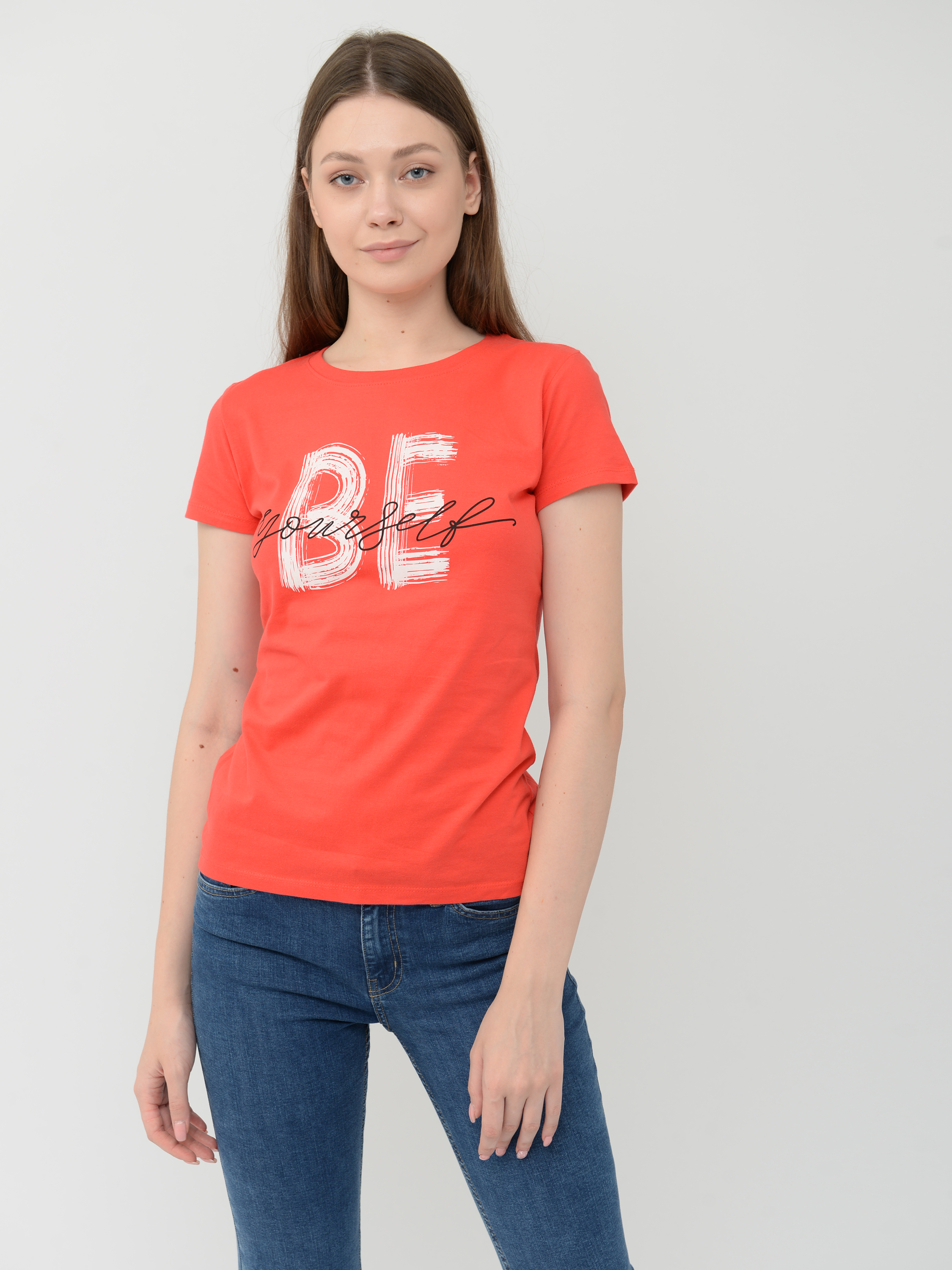 

Футболка Sol' Imperial Women 190 Be Yourself 11502168/74  Коралловая, Футболка Sol's Imperial Women 190 Be Yourself 11502168/74 S Коралловая