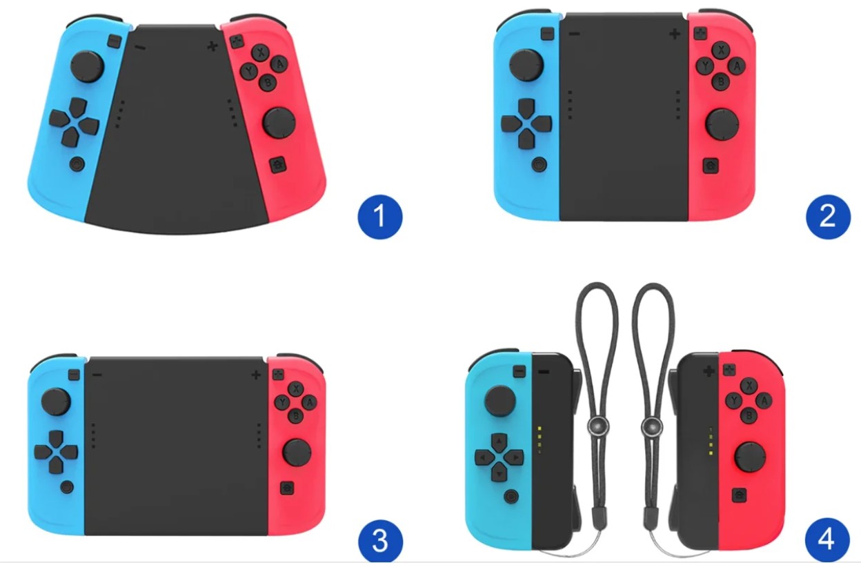 

Набор держателей Joy-con DOBE 5 в 1 для Nintendo Switch