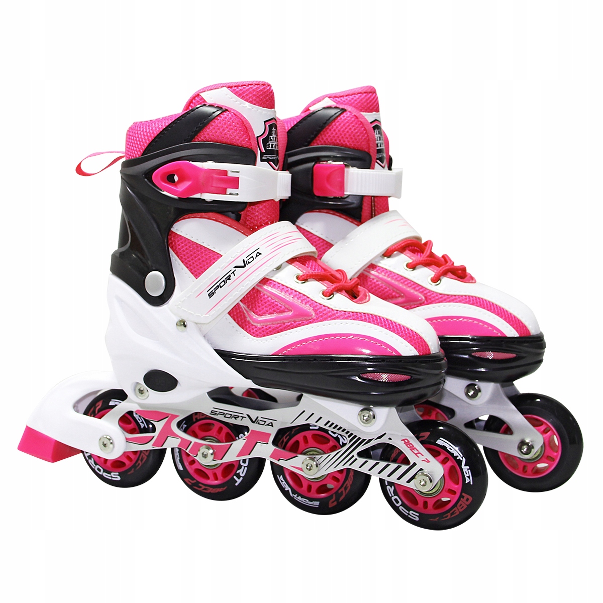 

Роликовые коньки SportVida SV-LG0044 Size 39-42 White/Pink