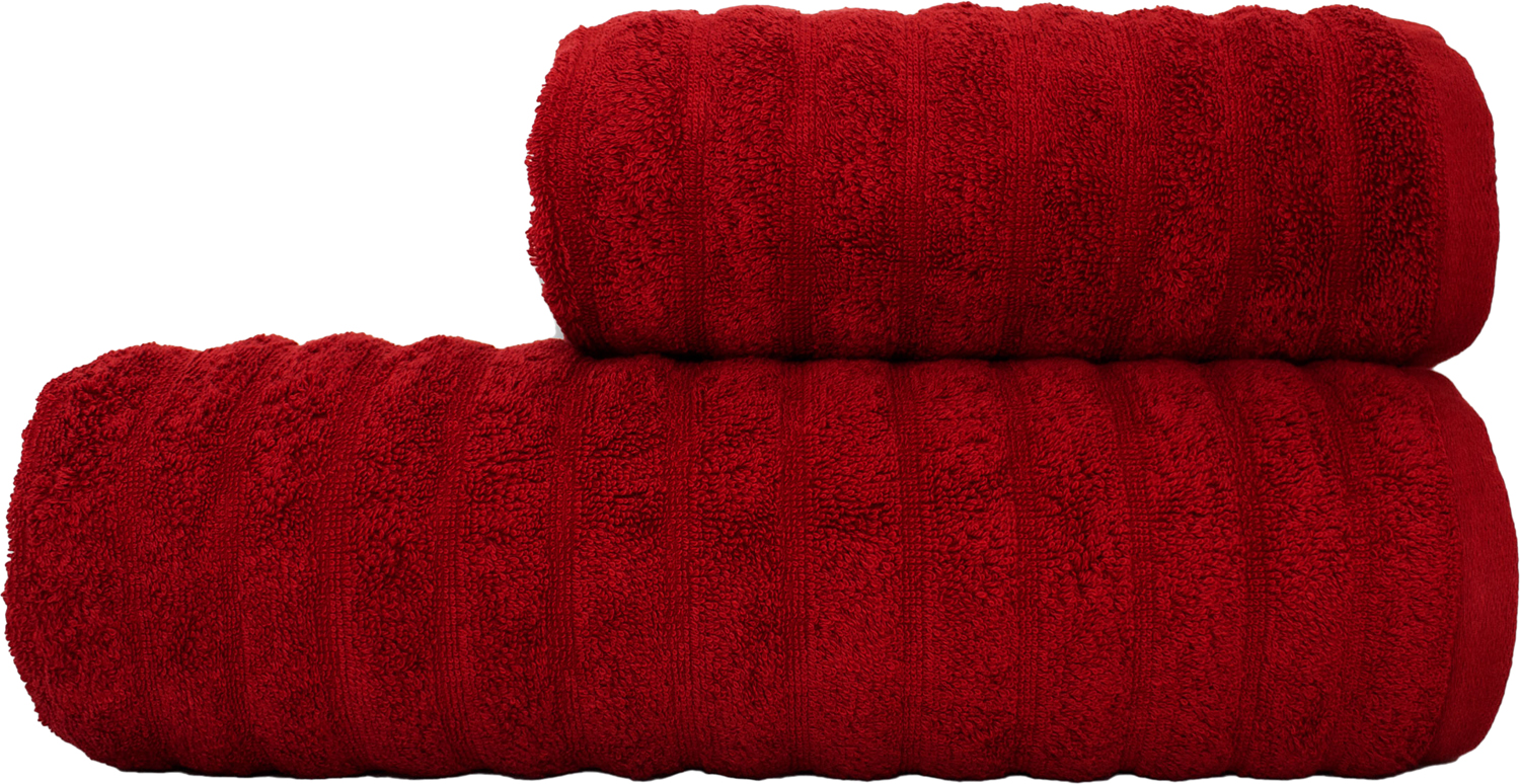 

Полотенце Romeo Soft Dalga 50х90 Бордовое