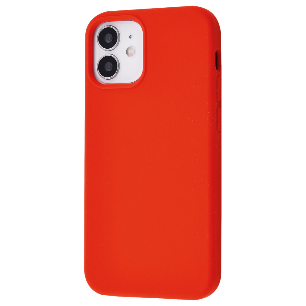 

Чехол TOTU Silicone Full Protect (TPU) iPhone 12 mini red Красный
