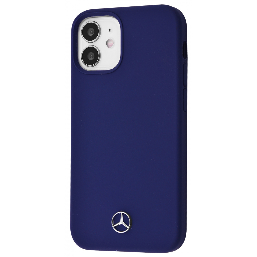 

Чехол PRC Silicone Mercedes-Benz Case iPhone 12 mini dark blue Синий