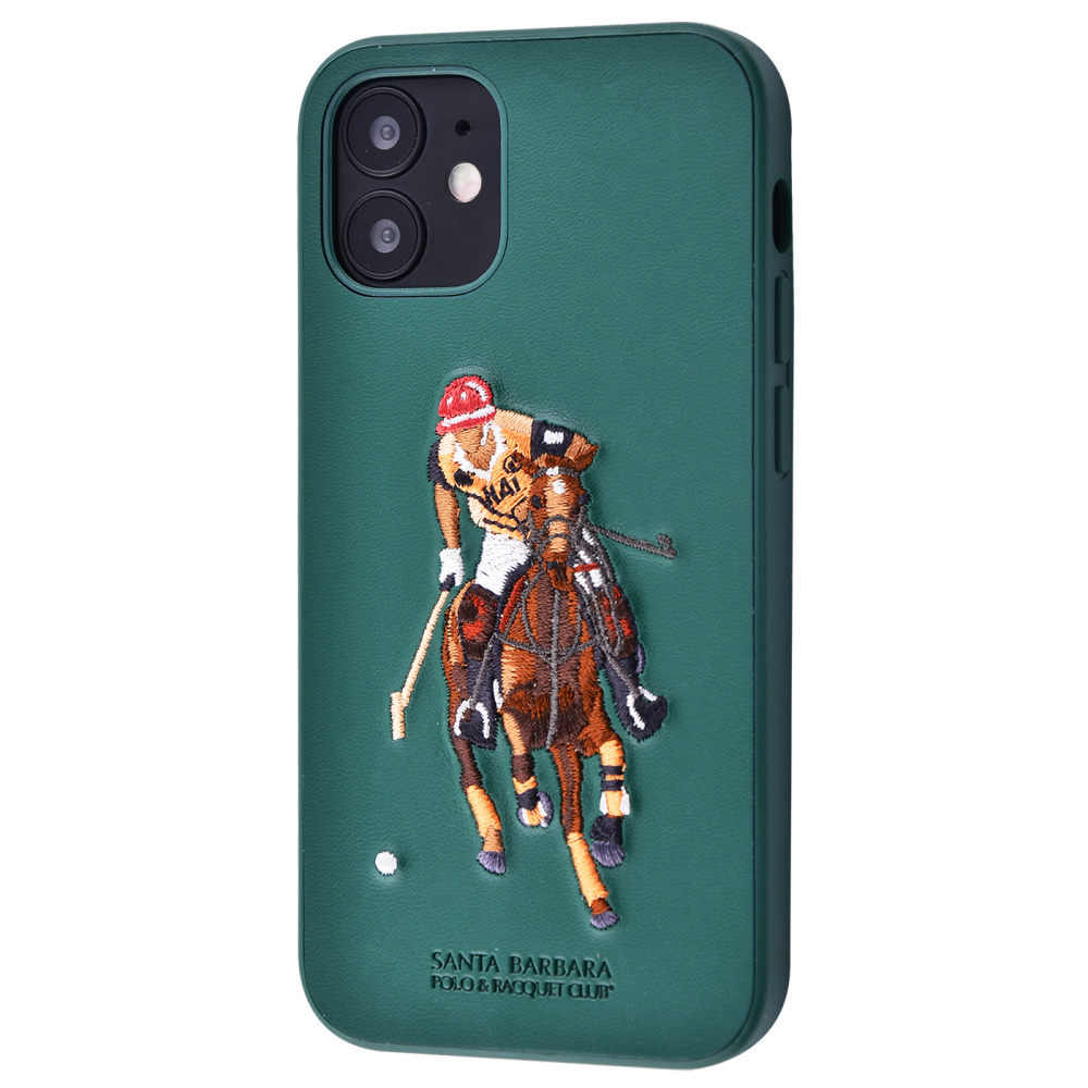 

Чехол Polo Jockey iPhone 12 mini forest green Зеленый