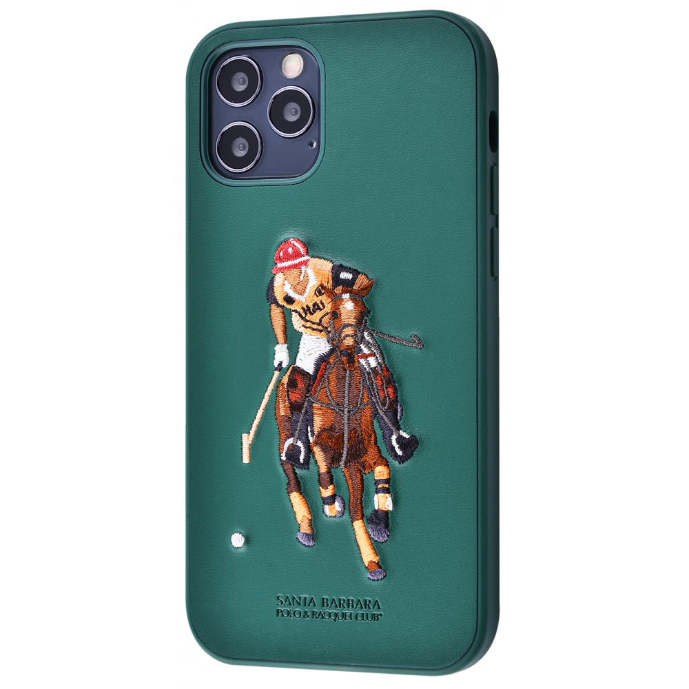

Чехол Polo Jockey iPhone 12/12 Pro forest green Зеленый