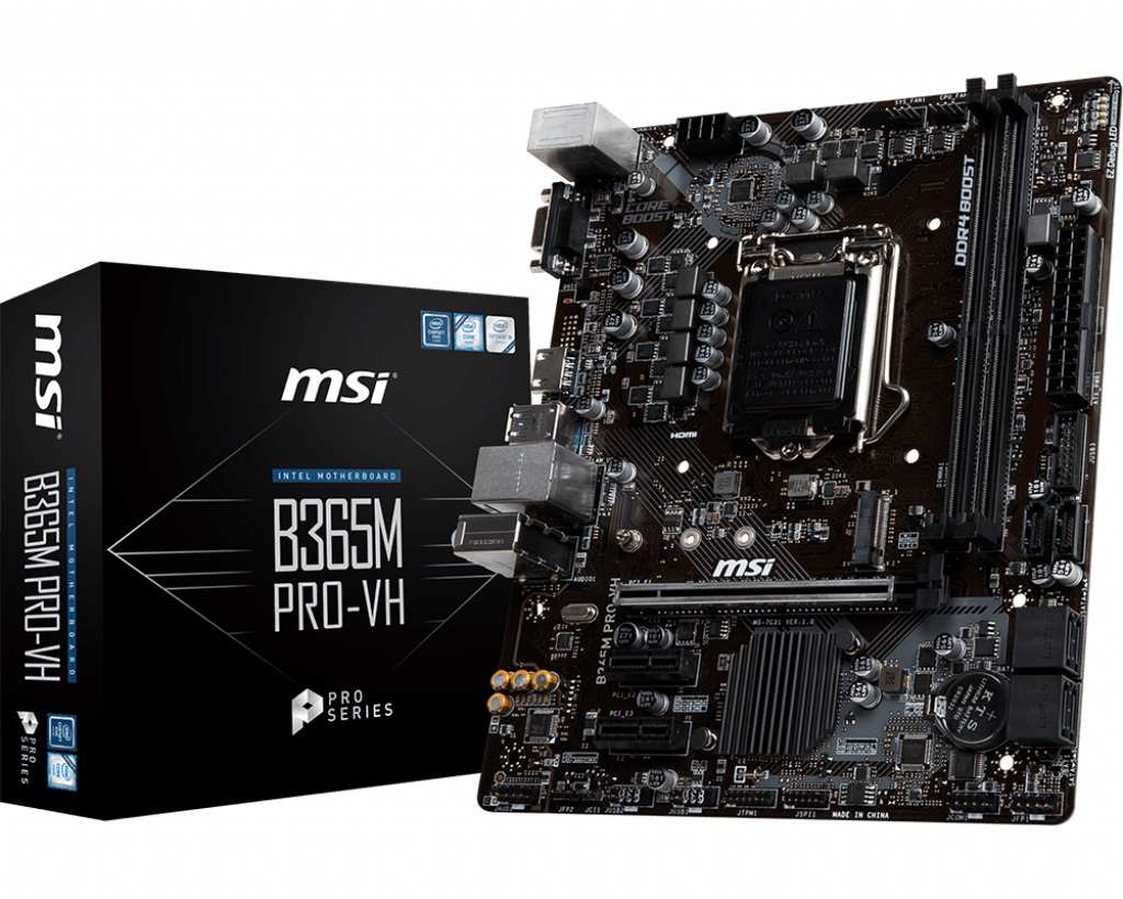 

Материнcкая плата MSI B365M PRO-VH (B365M PRO-VH) Over-Stock