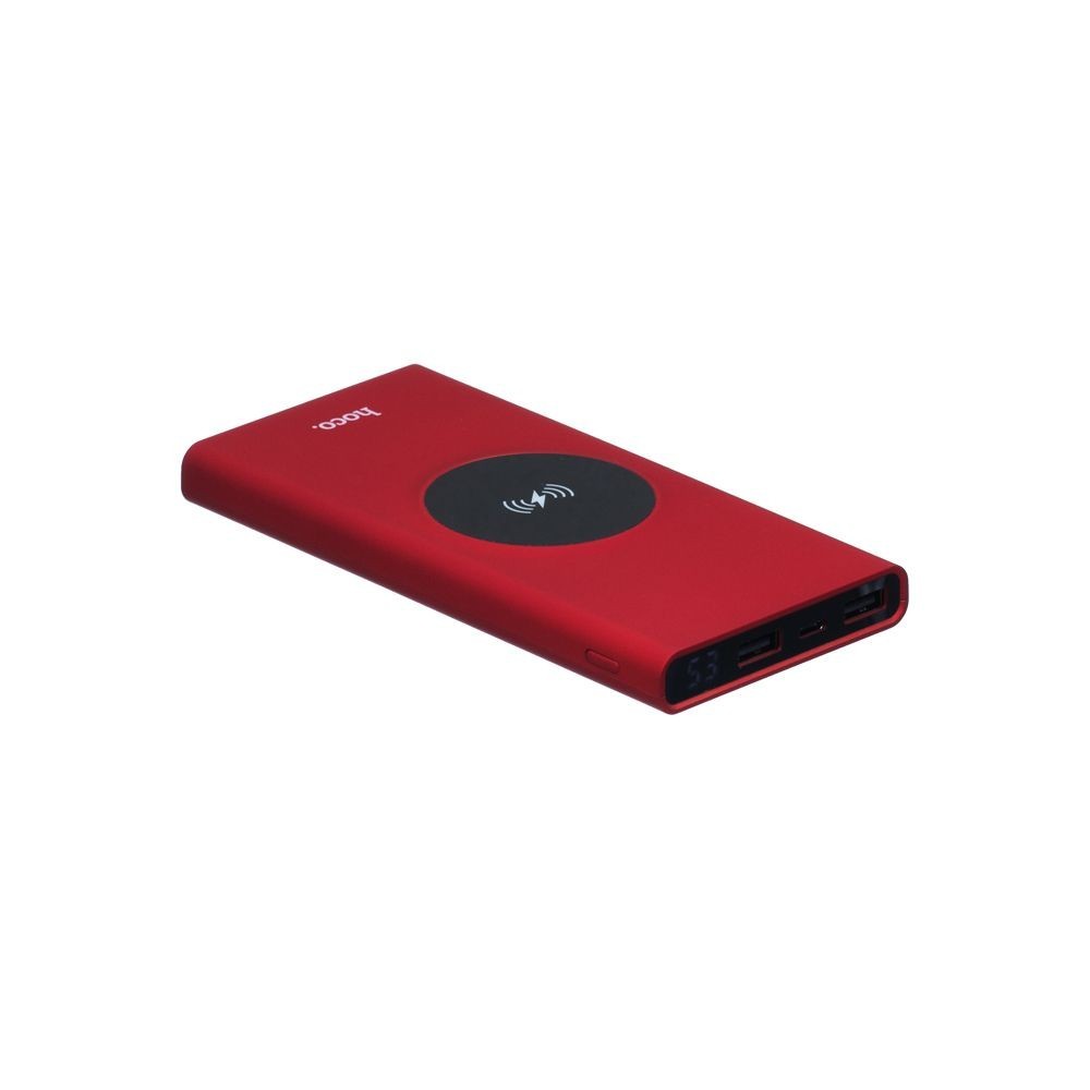 

Внешний Аккумулятор (Power Bank) Hoco J37 Wisdom Wireless 10000 mAh (Красный)