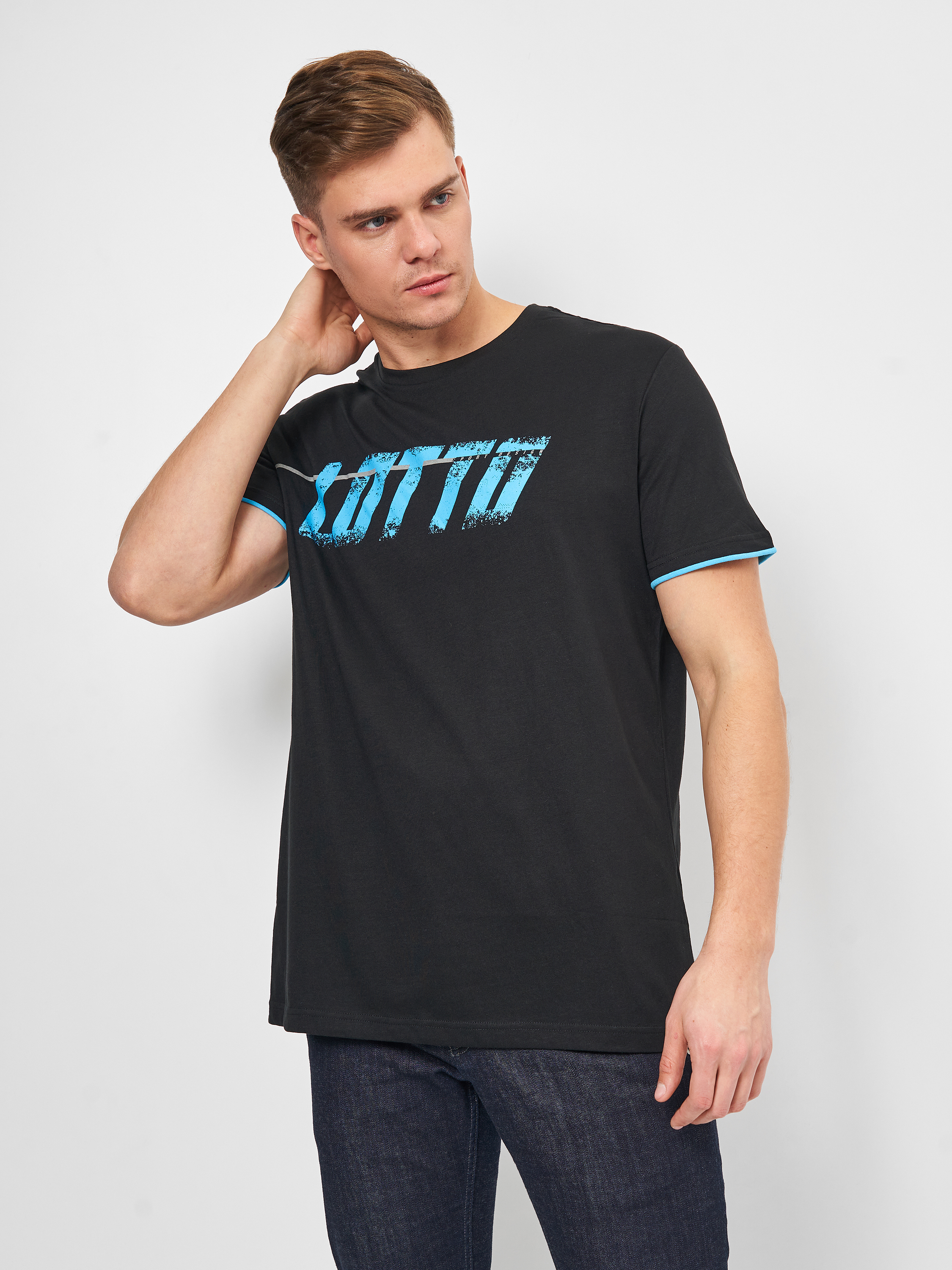 

Футболка Lotto 210930 1CL XXL Черная