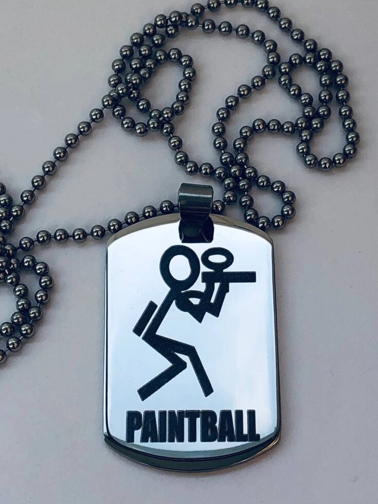

Сувенирный жетон Primo Dog Tag Paintball - Silver Primo