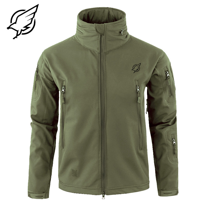 

Тактическая куртка Eagle Soft Shell JA-03 с флисом Olive Green XXXL