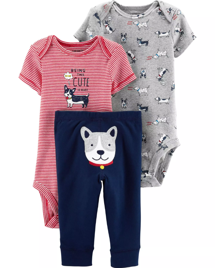 

Комплект Carter’s 3 в 1 DOG для мальчика 72 см