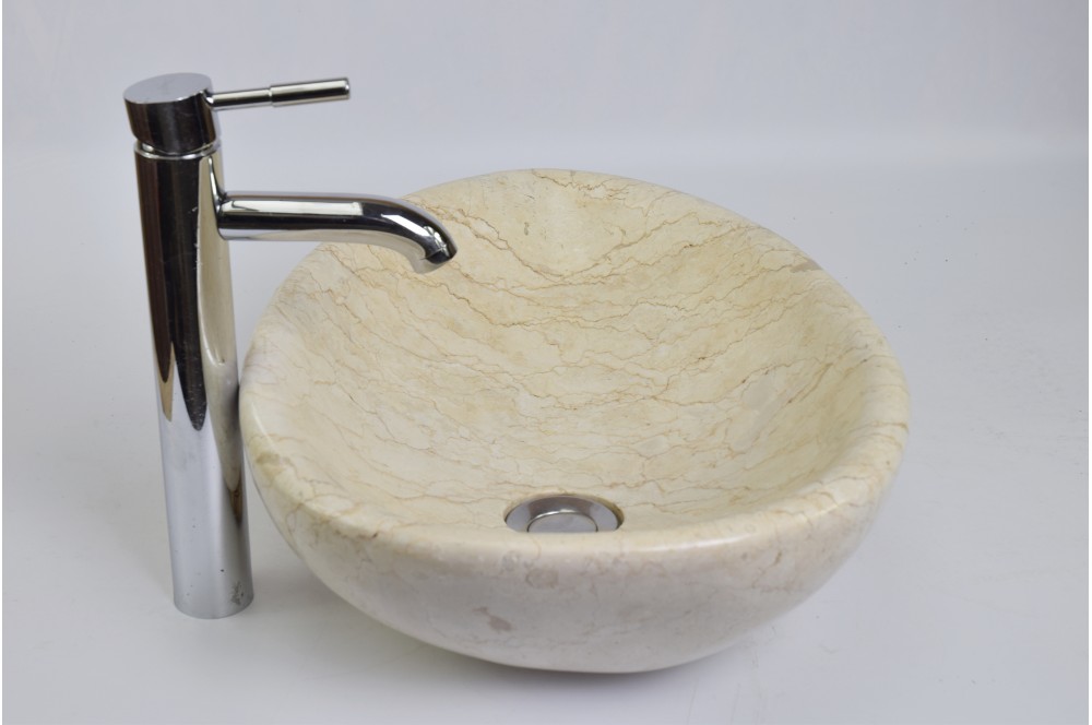 

Раковина з каменю CREAM Industar s23-063-1 50 х 35 см Кругла