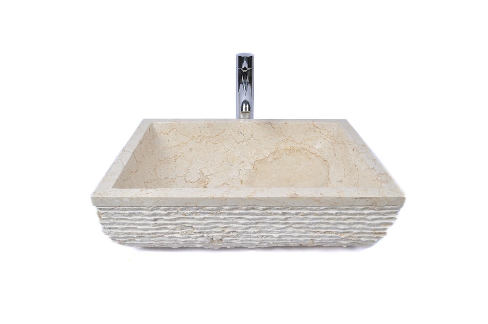 

Раковина з каменю CREAM Industar s23-089-6 50 х 35 см Прямокутна