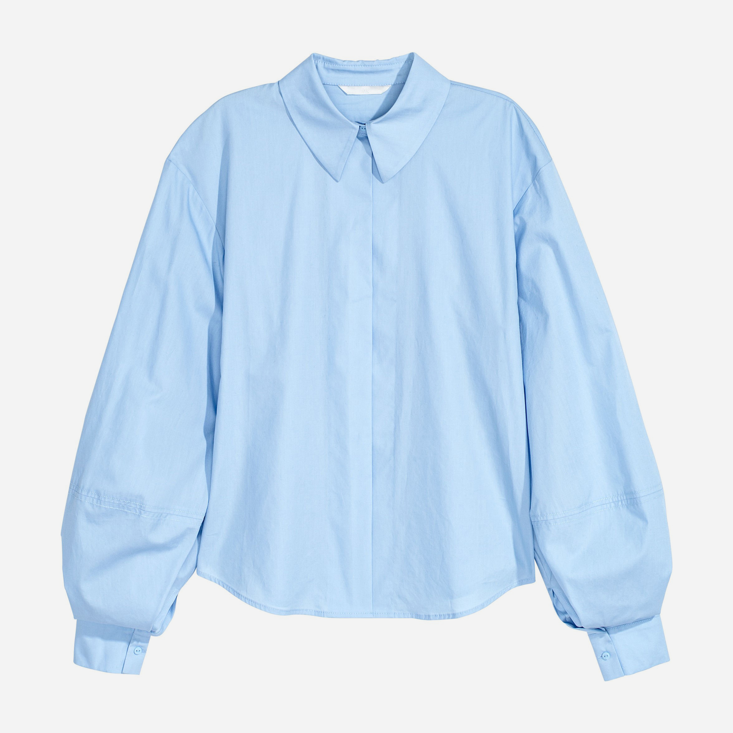 

Рубашка H&M 5432876-ACUP 38 Голубая
