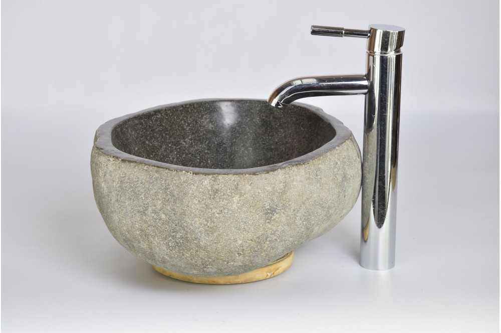

Раковина з річкового каменю RIVER STONE Industar s20-4305-1 40 х 32 см Асиметрична